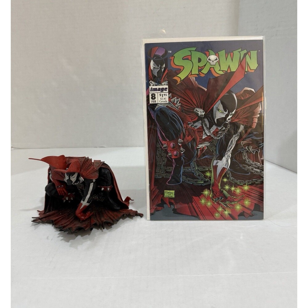 Mcfarlane 2004 The Art of Spawn Series 26 & 1993 Spawn Comics Maxx Card Limited